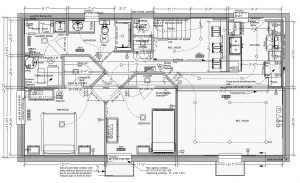 Rozell Basement Apartment Renovation Floor Plan