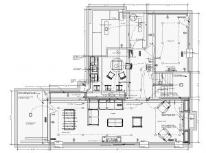 Dionne Basement Renovation Floor Plan