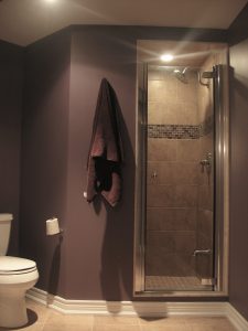 Basement Renovation Shower